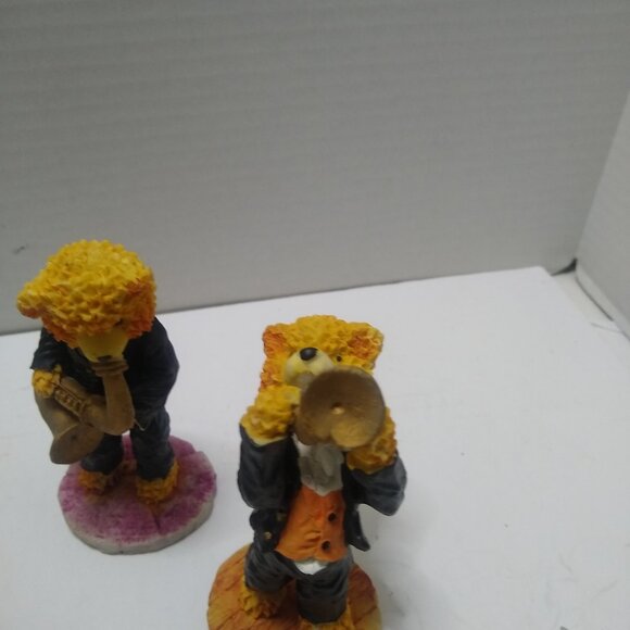 Hobo Bear Band figurine set of 5 Boyds Bear Style Musicians1990s era Berry Hill - Picture 5 of 8